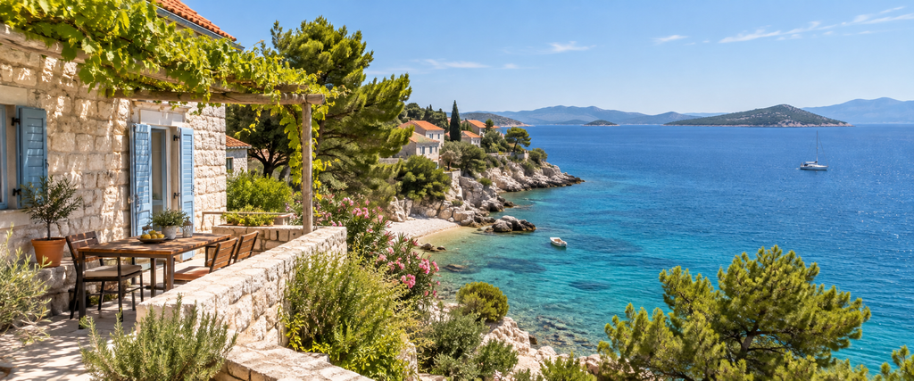 Poceni apartma ob morju na Hrvaški obali